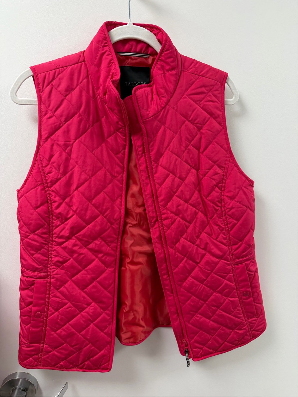 Talbots Quilted Sleeveless Vest